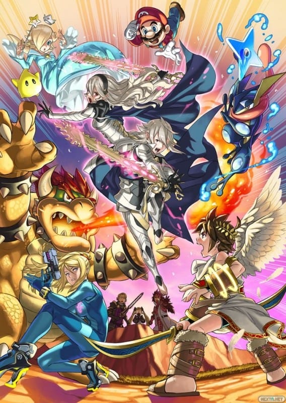 Super Smash Bros Fire Emblem Fates 3DS Corin