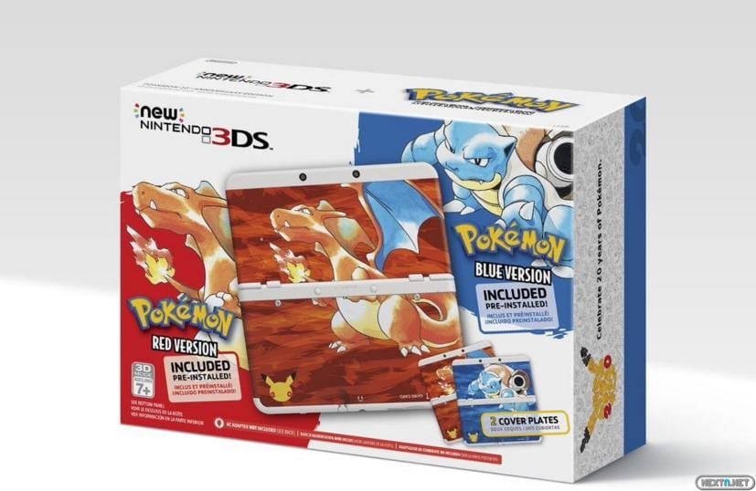 Esta edición de Pokémon Rojo y Azul tan chula solo llegará a América :(