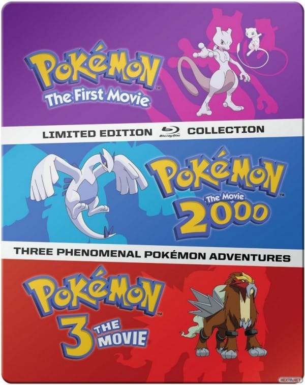 Pokémon pack tres Películas