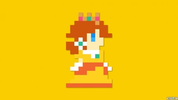 1601-14 Daisy, la princesa de Sarasaland, se une a Super Mario Maker. Vídeo del nivel de Yamamura 01