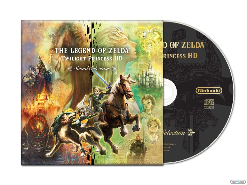 The Legend of Zelda Twilight Princess HD CD Banda sonora OST