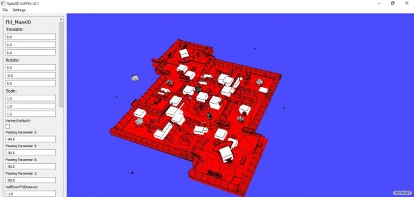 1601-Splatoon Splat3D editor niveles escenarios