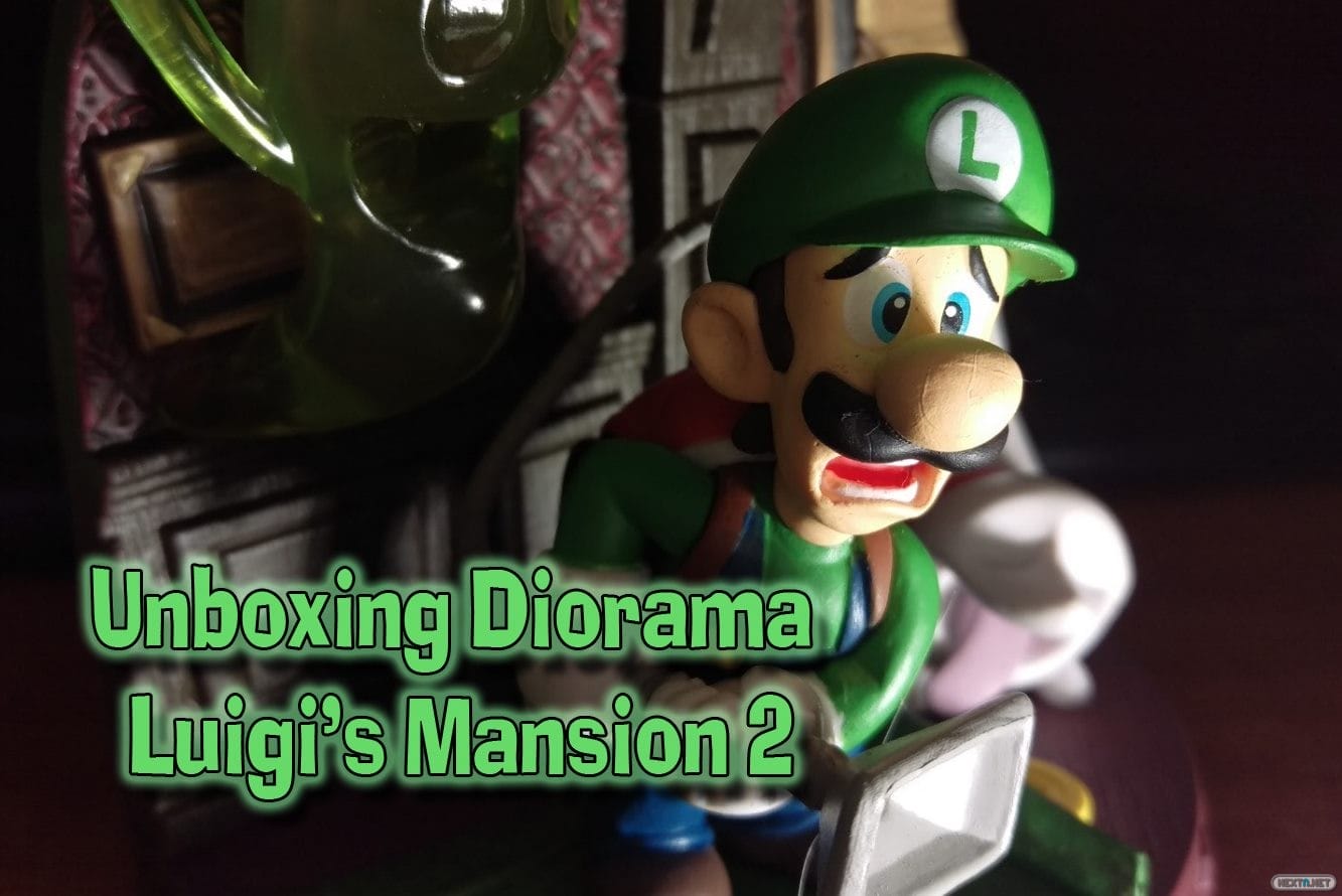 Unboxing Diorama Luigi's Mansion 2