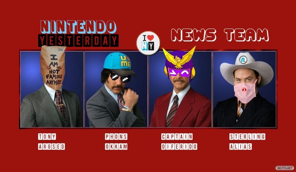 Nintendo Yesterday Equipo