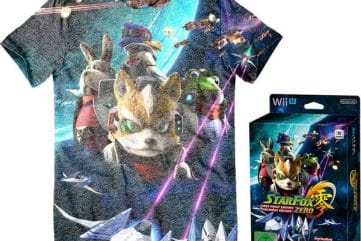 Star Fox Zero camiseta Nintendo UK Store