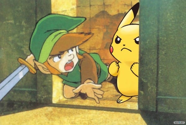 Zelda Pokémon Pikachu hall of fame