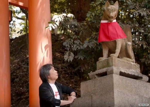 Shigeru Miyamoto Fushimi Inari-taisha Star Fox Zero 01