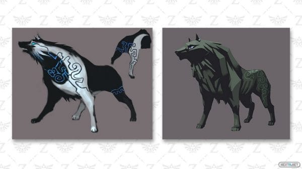 1604-16 Zelda Twilight Princess HD prototipo Link Lobo
