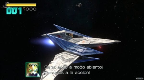 Star Fox Zero modo abierto