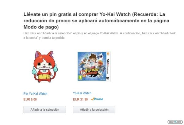 Yo-Kai Watch promo Amazon pin Jibanyan