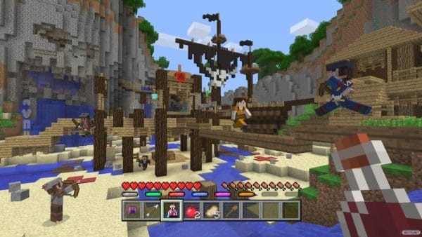 Minecraft Wii U Edition Batalla mapas