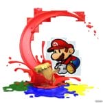 Paper Mario Color Splash artworks