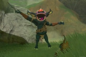 Zelda Breath of the Wild Link muerto