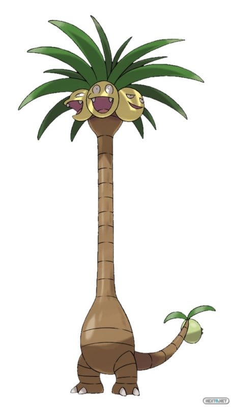 1608-01 Pokémon Sol Luna Alola Exeggutor