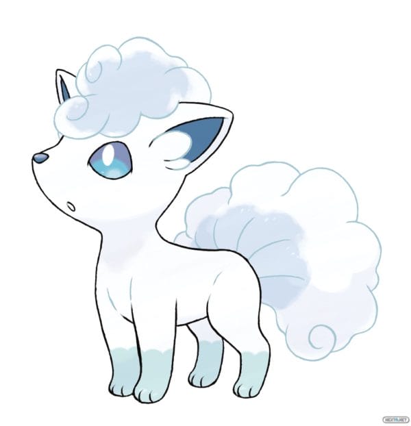 1608-01 Pokémon Sol Luna Alola Vulpix