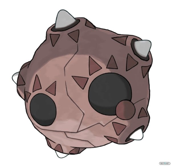 1608-01 Pokémon Sol Luna Minior Art