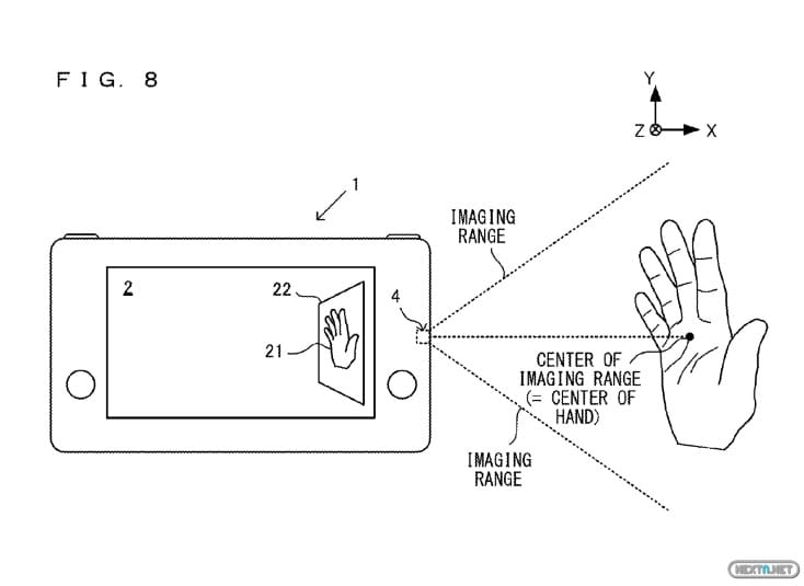 Patente controles Nintendo agosto NX