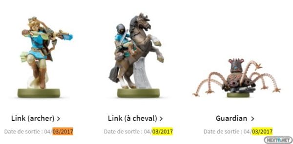 zelda breath of the wild amiibo