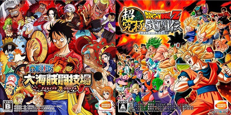 Choque De Titanes En Las 3ds Niponas Entre One Piece Y Dragon Ball Z
