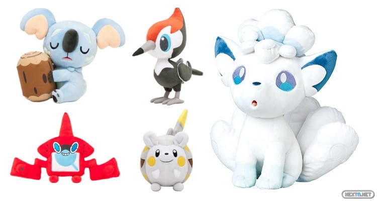 Peluches de pokemon 2025 sol y luna