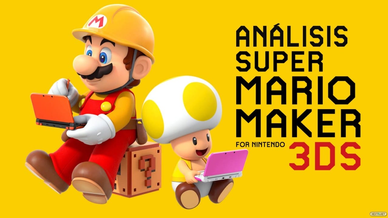 Análisis - Super Mario Maker for 3DS. Creatividad portable 100% jugable