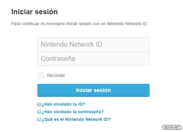 Tutorial Cuenta Nintendo menores
