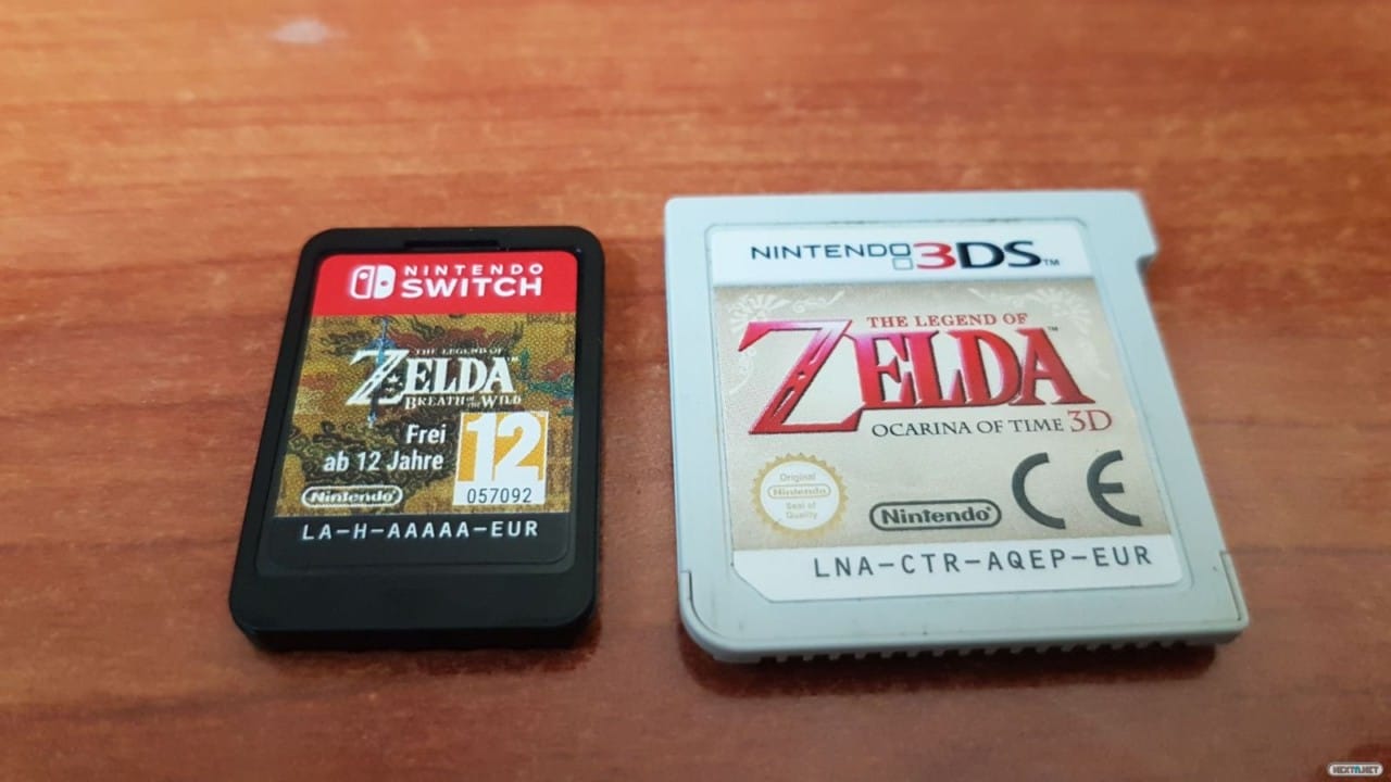 Nintendo Switch cartuchos