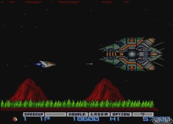 Gradius Turbografx Wii U CV
