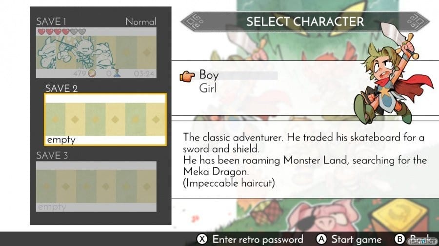 Wonder Boy The Dragon Trap