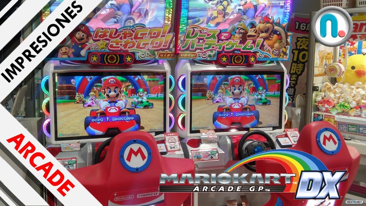 Impresiones Mario Kart Arcade GP DX