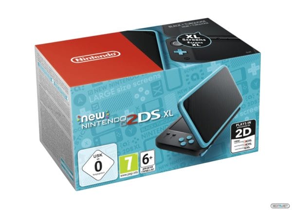 New Nintendo 2DS XL caja Europa