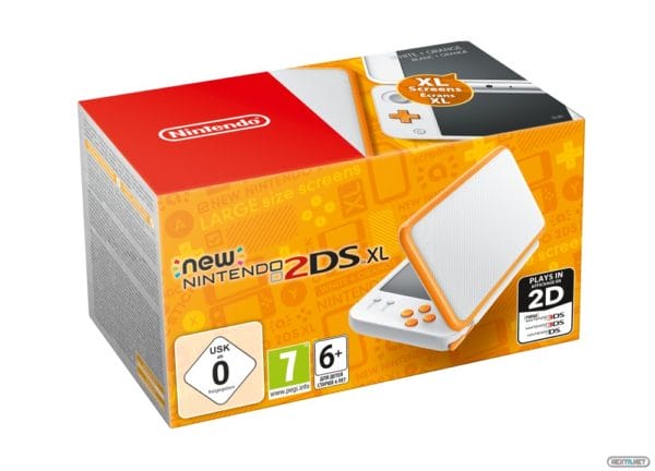 New Nintendo 2DS XL caja Europa