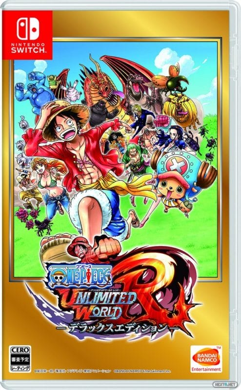 One Piece Unlimited World Red Deluxe Edition boxart Nintendo Switch