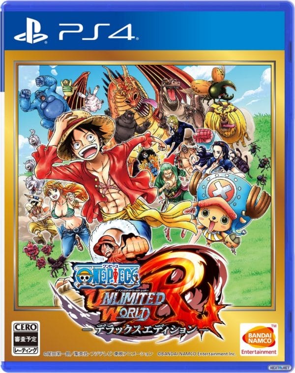 One Piece Unlimited World Red Deluxe Edition boxart PS4