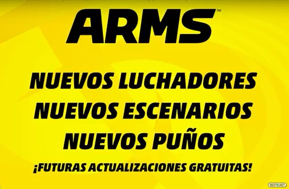 ARMS contenidos gratuitos actualizaciones