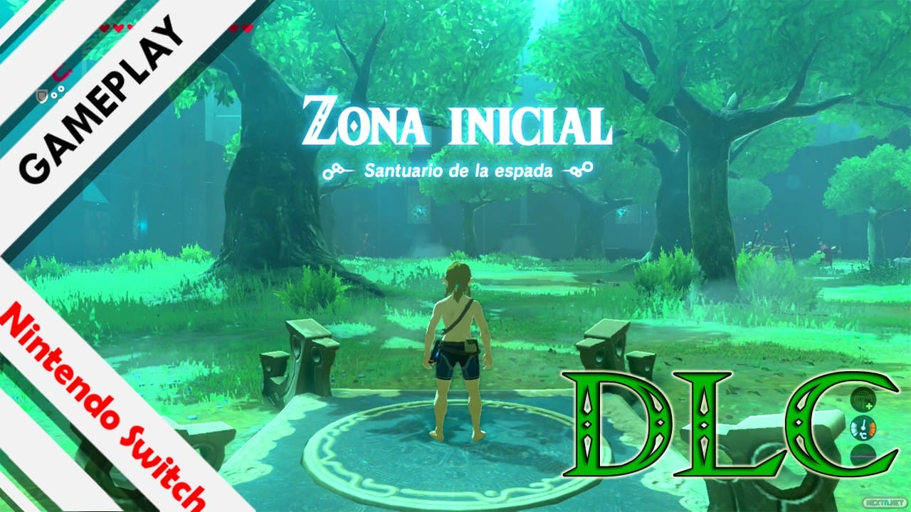 DLC Santuario de la Espada Zelda Breath of the Wild