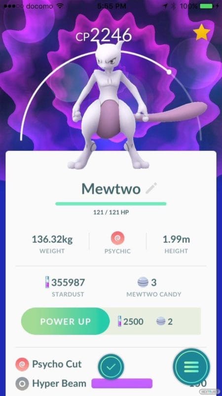 Pokémon GO Mewtwo Raid Incursión