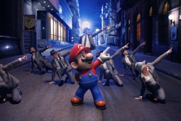 Super Mario Odyssey videoclip real
