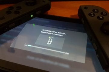 Nintendo Switch actualización Joy-Con