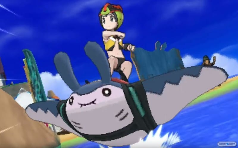 Pokémon UltraSol UltraLuna Surfeo Mantine