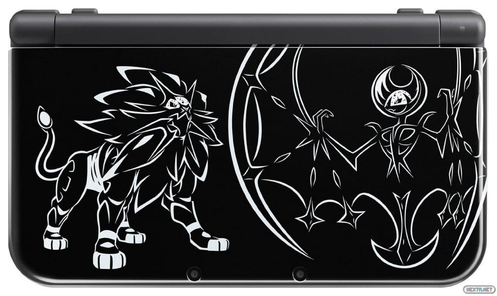 New Nintendo 3DS XL Pokémon Solgaleo y Lunala