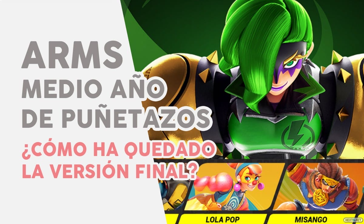 ARMS artículos medio año puñetazos