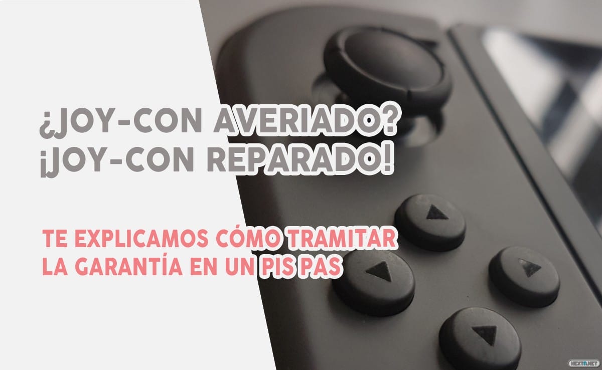 Garantía Joy-Con SAT Nintendo Switch avería