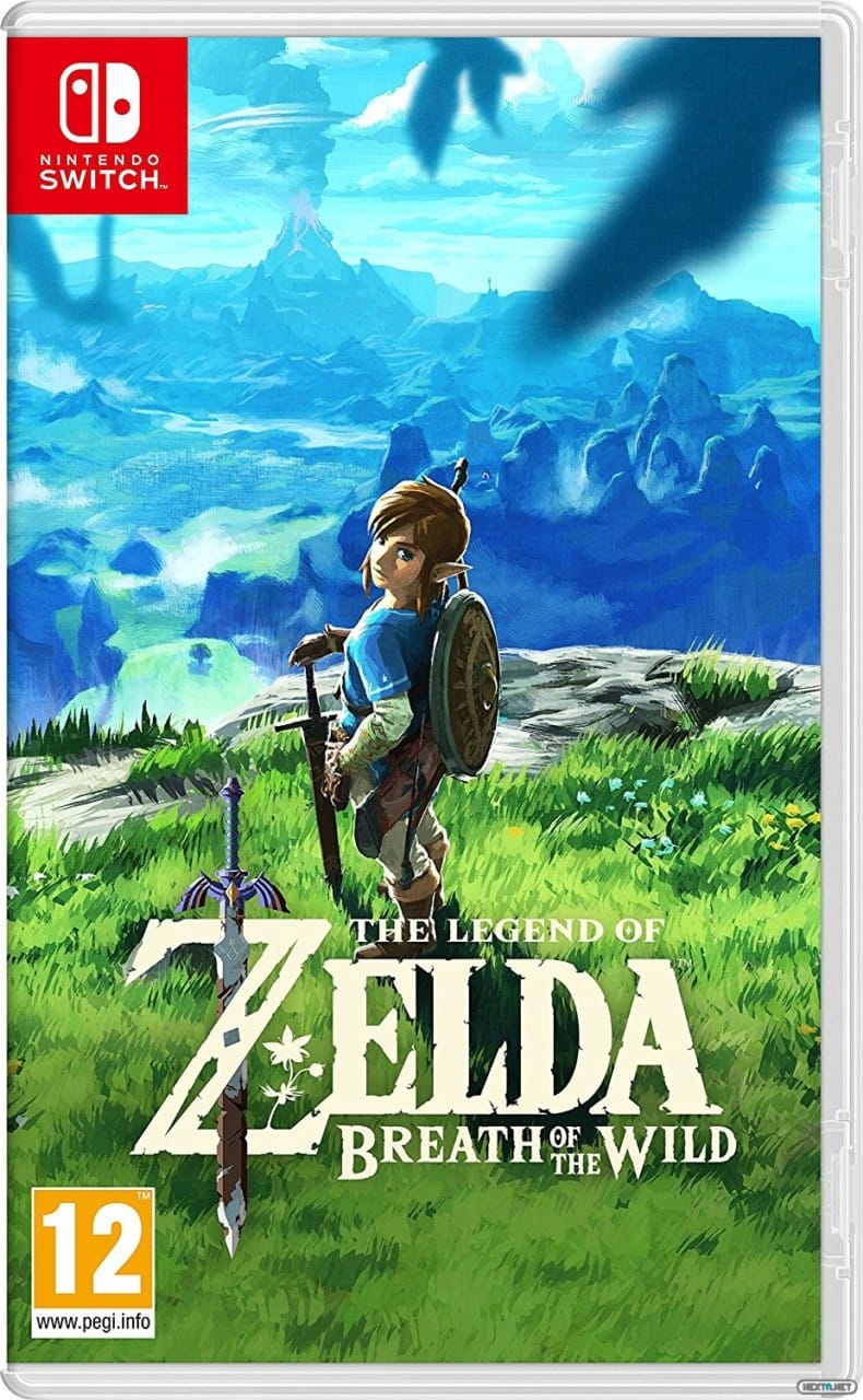 portada caratula boxart zelda breath of the wild nintendo switch