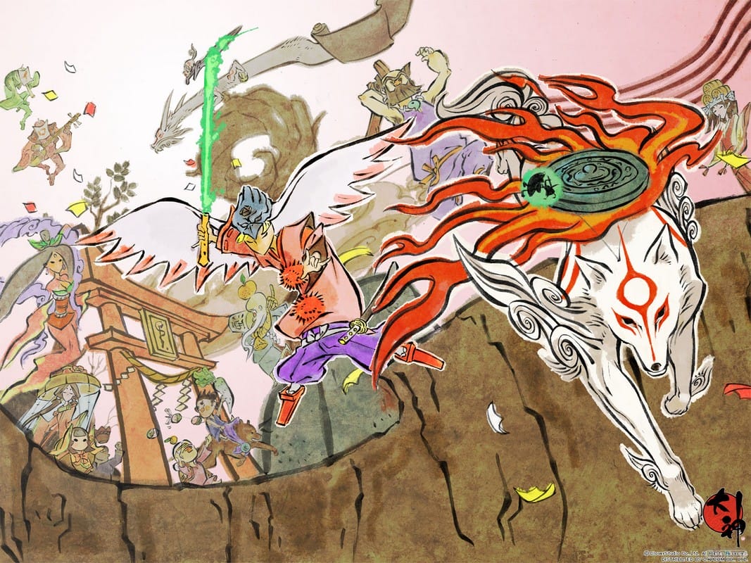OKAMI HD art