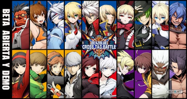 BlazBlue Cross Tag Battle Demo Beta Abierta Japonesa Nintendo Switch