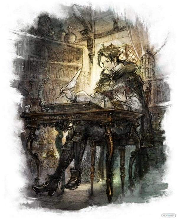 Octopath Traveler Cyrus
