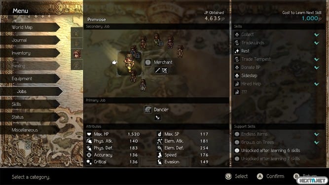 Octopath Traveler Prologue Demo Switch
