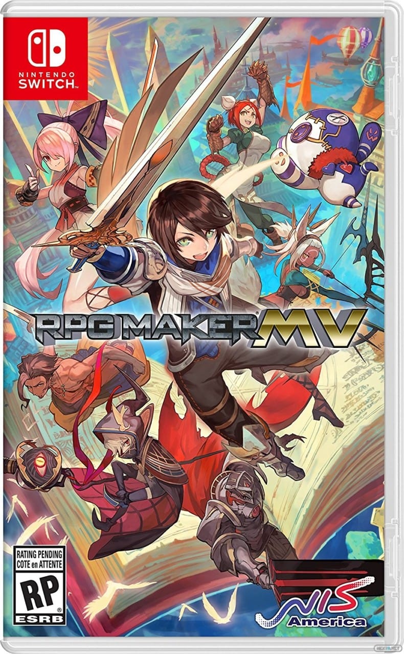 RPG Maker MV Nintendo Switch boxart