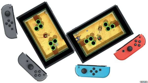Actualmente con Nintendo Switch ya tenemos algún juego en el que usamos dos consolas a la vez como se planteaba en los GamePad de Wii U